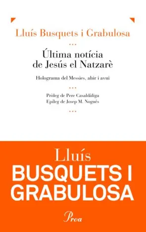 Portada Última notícia de Jesús el Natzarè