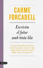 Portada Escrivim el futur amb tinta lila