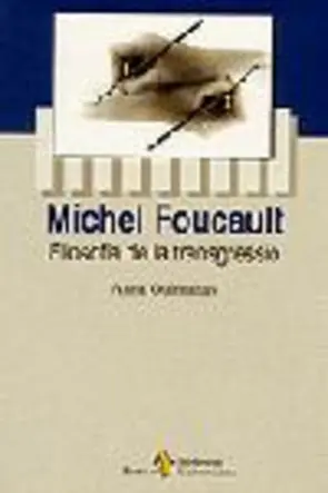 Portada Michel Foucault. Filosofia de transgressió
