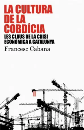 Portada La cultura de la cobdícia