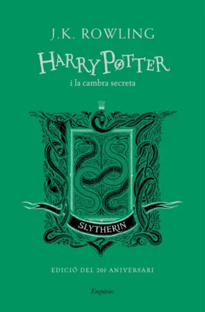 Portada Harry Potter i la cambra secreta (Slytherin)