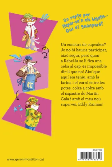Contraportada El concurs de cupcakes