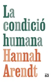 Portada La condició humana