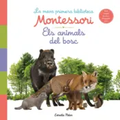 Portada Els animals del bosc. La meva primera biblioteca Montessori
