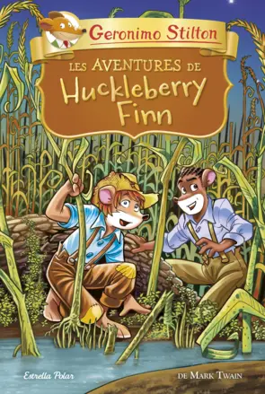 Portada Les aventures de Huckleberry Finn