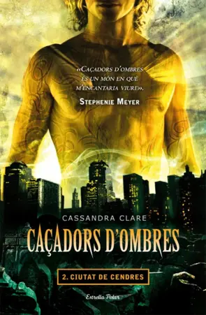 Portada Caçadors d'ombres 2. Ciutat de Cendres