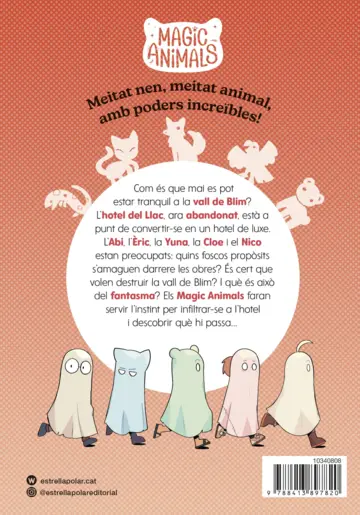 Contraportada Magic Animals 6. Misteri a l'hotel del Llac