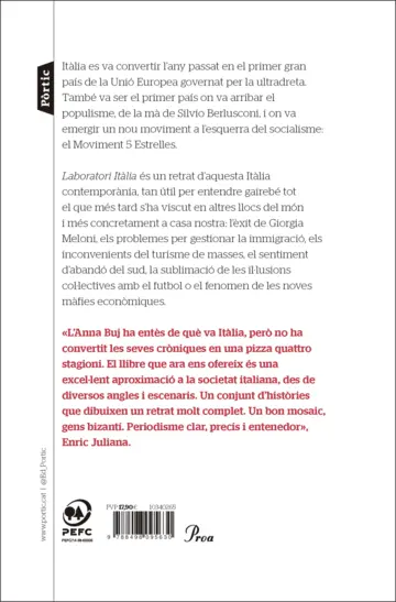 Contraportada Laboratori Itàlia