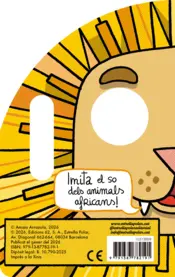 Miniatura contraportada La sabana. Llibre-màscara