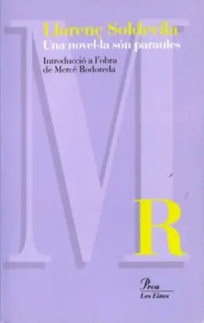 Portada Una novel·la són paraules.