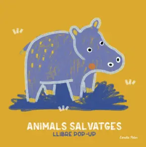 Portada Animals salvatges. Llibre pop-up