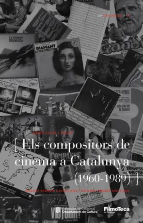 Portada Els compositors de cinema de Catalunya (1960-1989)