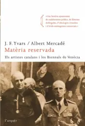 Portada Matèria reservada