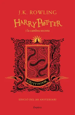 Portada Harry Potter i la cambra secreta (Gryffindor)