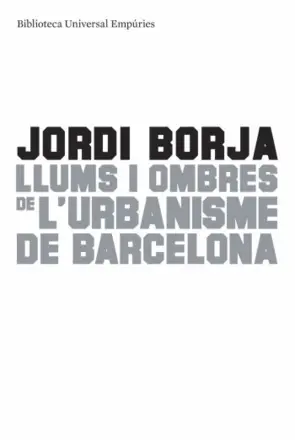 Portada Llums i ombres de l'urbanisme de Barcelona