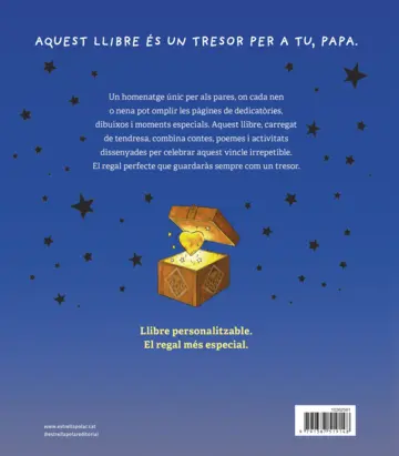 Contraportada T'estimo, papa