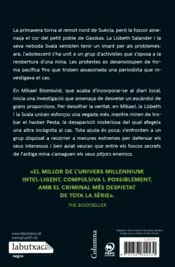 Miniatura contraportada Els ullals del linx (Sèrie Millennium 8)
