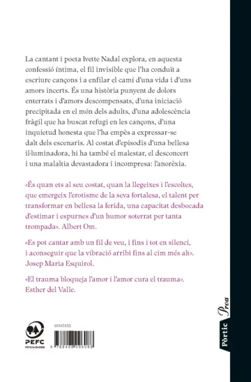 Contraportada Justícia poètica