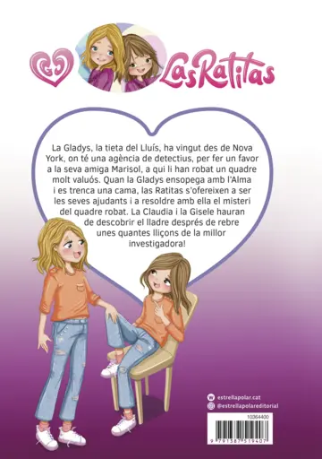 Contraportada Las Ratitas 13. Detectives per un dia