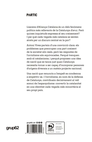 Contraportada Contra l'orriolisme