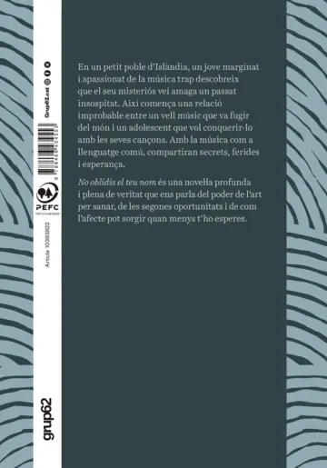 Contraportada No oblidis el teu nom