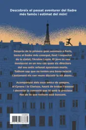 Miniatura contraportada Les aventures del jove Lupin 2. El misteri de la flor de lis