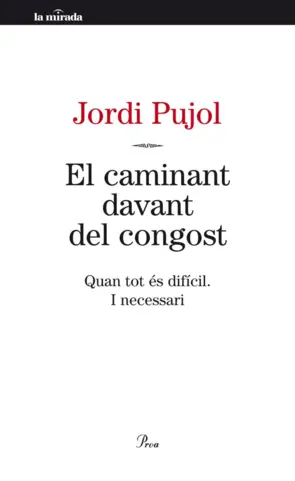 Portada El caminant davant del congost