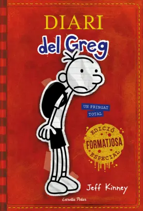 Portada Diari del Greg 1. Un pringat total. Edició especial