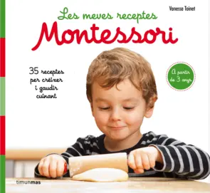 Portada Les meves receptes Montessori