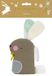 Portada Bona nit, conillet. Llibre de roba