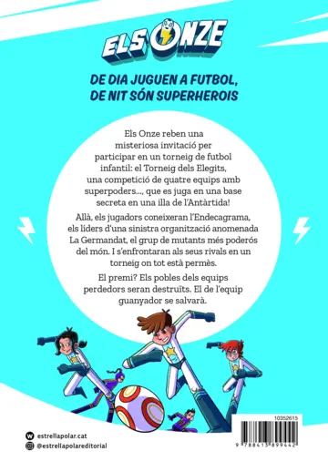 Contraportada Els Onze 8. El torneig dels elegits