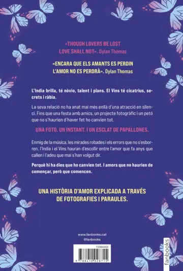 Contraportada Esclat de papallones