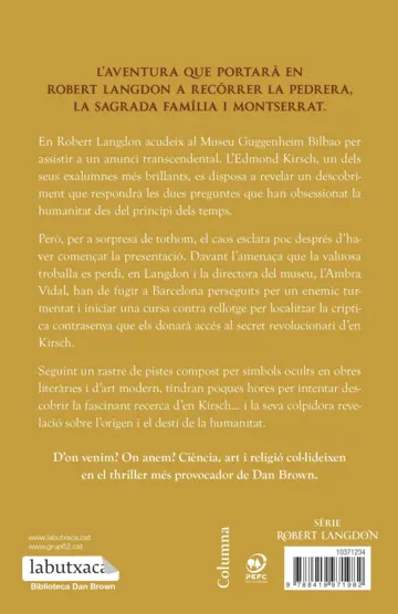 Contraportada Origen