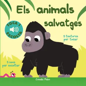Portada Els animals salvatges. Toca i escolta