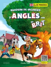 Portada Mr. Brit. Quadern de vacances d'anglès. 2n de primària