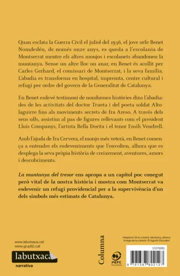 Contraportada La muntanya del tresor