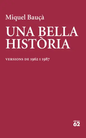 Portada Una bella història