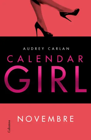 Portada Calendar Girl. Novembre