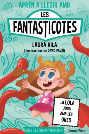 Portada Aprèn a llegir amb les Fantasticotes 13. La Lola juga amb les ones