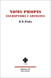 Portada Noms propis: escriptors i artistes