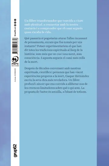 Contraportada El camí de la consciència