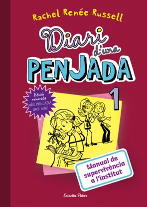 Portada Diari d'una Penjada 1. Manual de supervivència a l'institut