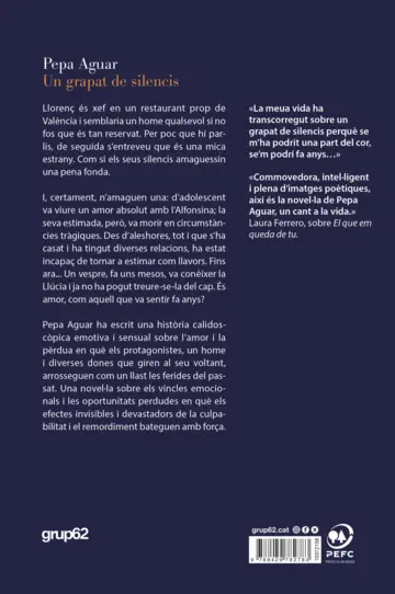 Contraportada Un grapat de silencis