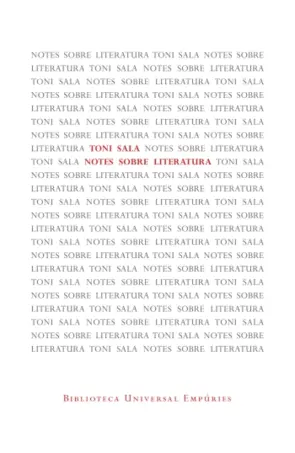 Portada Notes sobre literatura