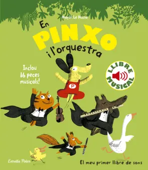 Portada En Pinxo i  l'orquestra. Llibre musical