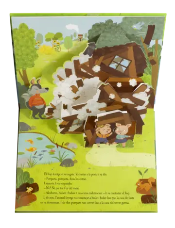 Imatge extra Els tres porquets. Conte pop-up 1