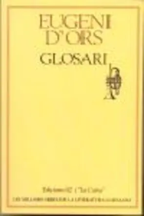 Portada Glosari