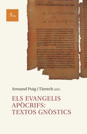 Portada Els evangelis apòcrifs: textos gnòstics