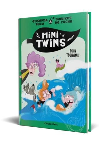Portada Minitwins 3. Quin tsunami!