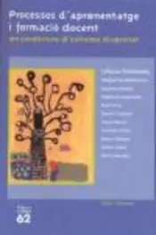 Portada Processos d'aprenentatge i formació docent